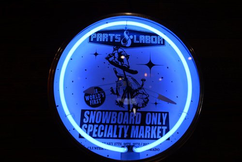Parts and Labor Snowboard Show