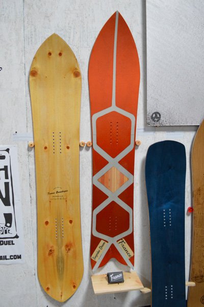 Parts and Labor Snowboard Show Franco Shapes
