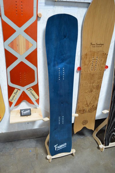 Parts and Labor Snowboard Show Franco Shapes
