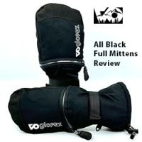 VO Gloves All Black Full Mittens