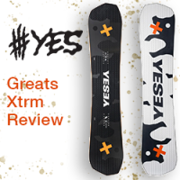 YES Snowboards Greats XTRM
